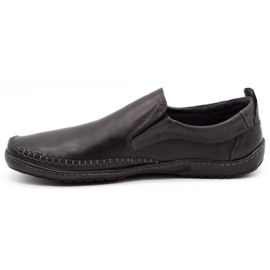 Mario Pala Pánské mokasíny Brogues 531 černé černý 1
