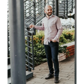 Mario Pala Pánské prolamované boty 563 černé černý 2