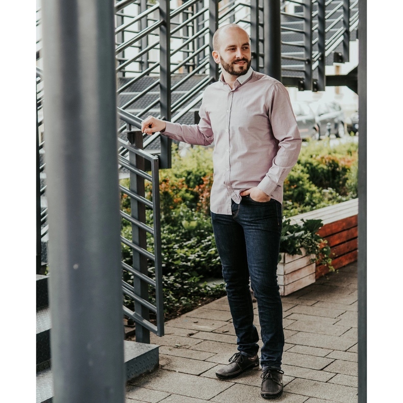 Mario Pala Pánské prolamované boty 563 černé černý 2