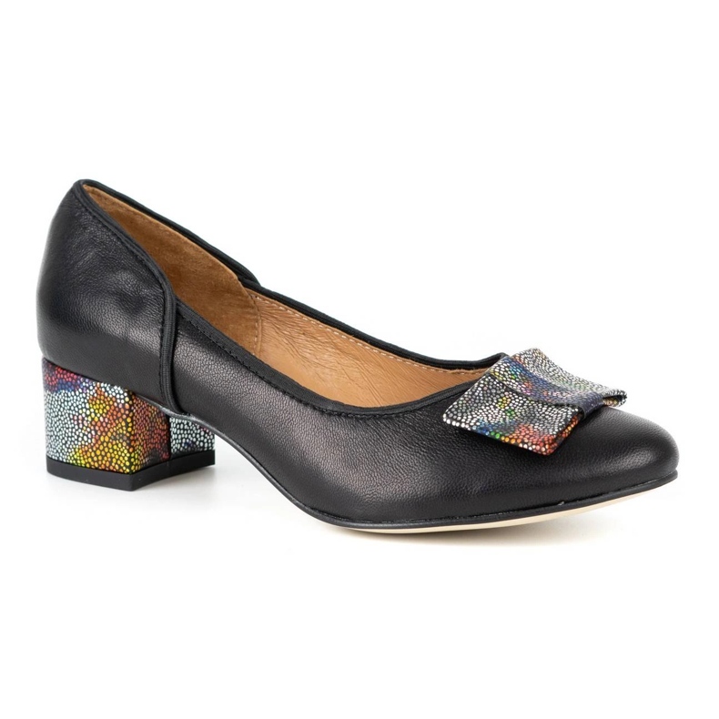 Olivier Dámské boty na vysokém podpatku 2261 černé černá 1