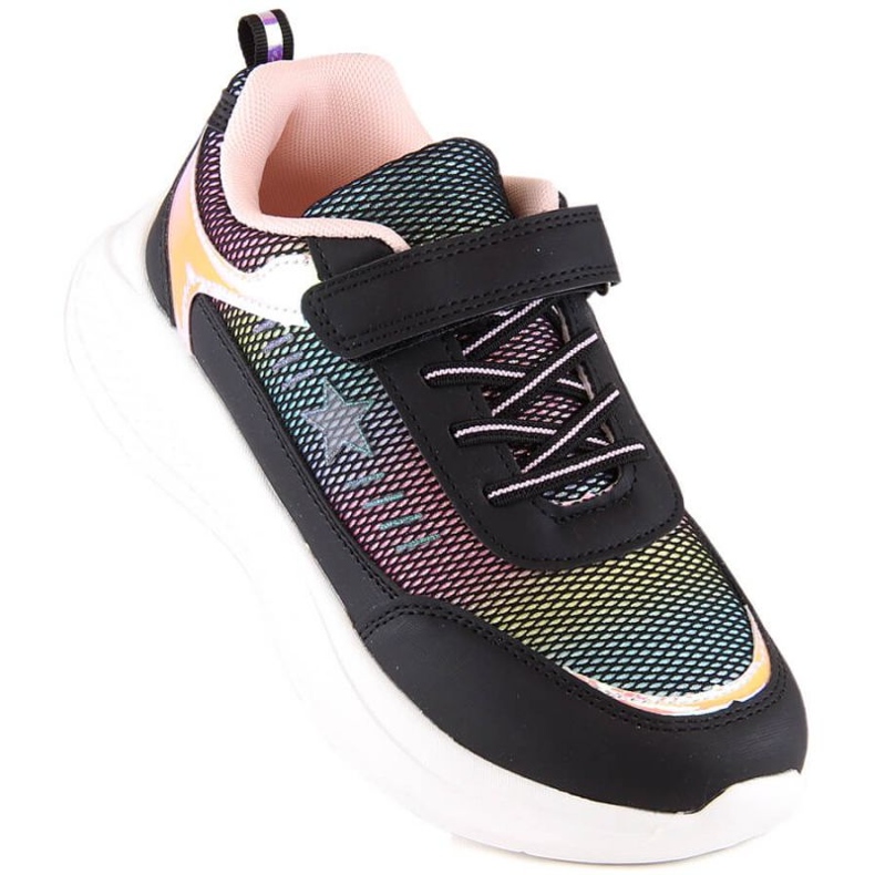 Sportovní boty na suchý zip Miss EVE422 černá 1 Sportovní boty na suchý zip Miss EVE422 černá 1