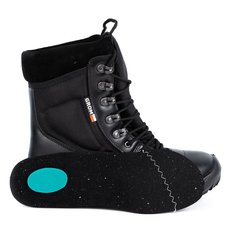 Olivier Vojenské taktické boty pro ochranu Grom 1138 černé černá 1