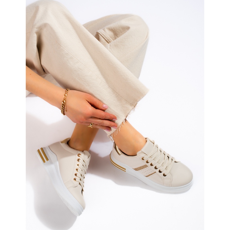 Dámské sportovní boty Shelovet béžové barvy béžový 2