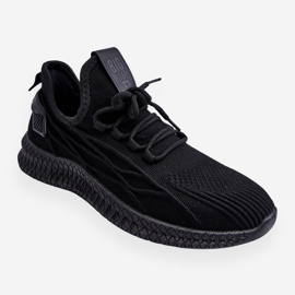 Pánské nazouvací tenisky Big Star LL174336 Black černá 1