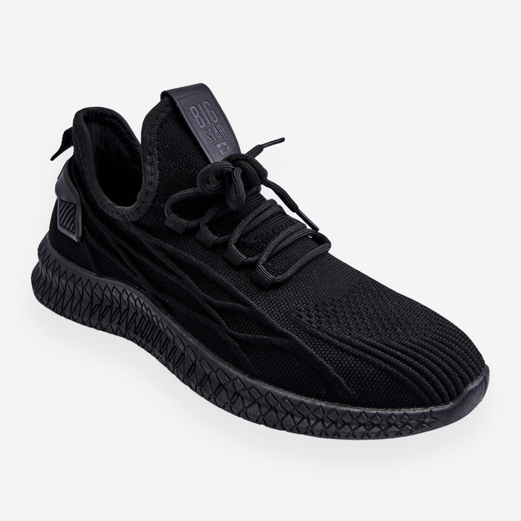 Pánské nazouvací tenisky Big Star LL174336 Black černá 1