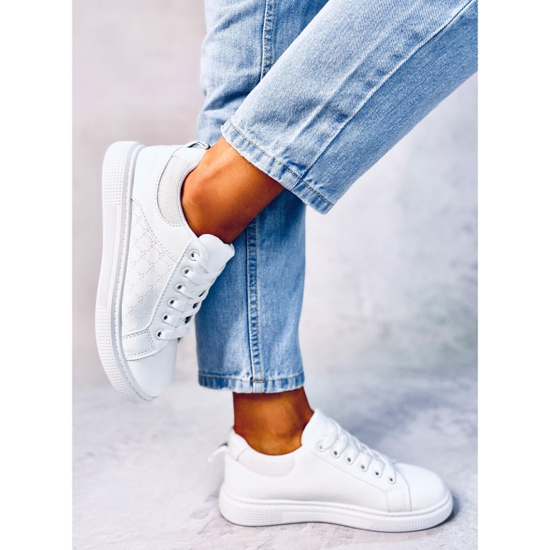 BM Bílé dámské tenisky Keeler bílý 1