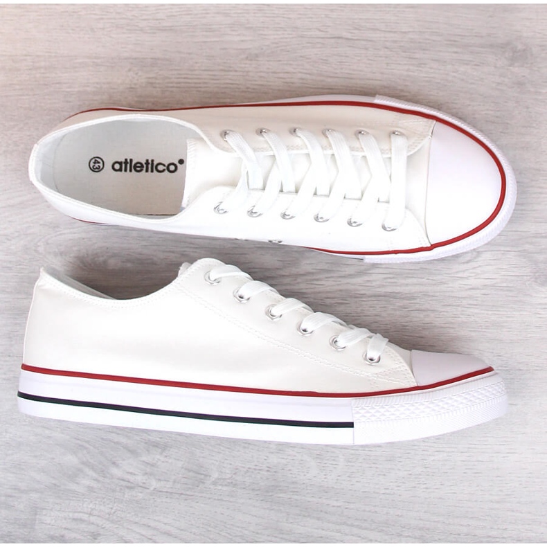 Pánské bílé tenisky Atletico nízké tenisky bílý 2