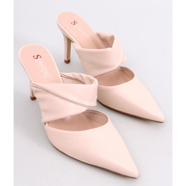 Charisse Beige sandály na jehlovém podpatku béžový 1