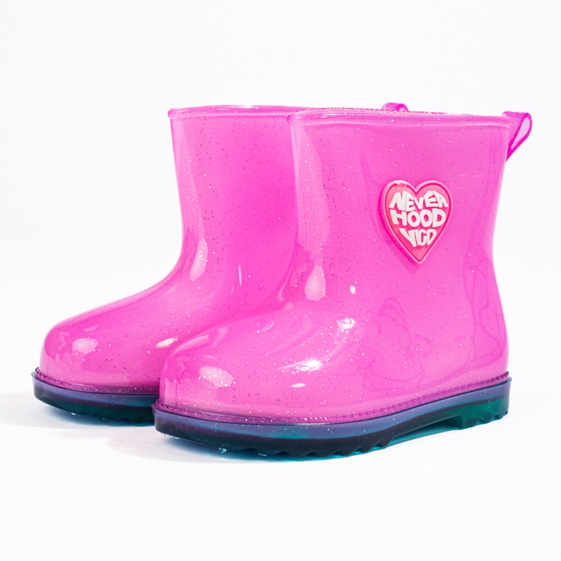 Galoše pro dívky Shelovet růžové růžový 1