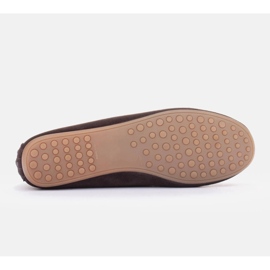 Marco Shoes Semišové mokasíny hnědý 3