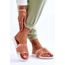 Dámské sportovní pantofle Nude Sunrise růžový 2