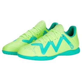 Kopačky Puma Future Play It Jr 107204 03 zelený zelený 1
