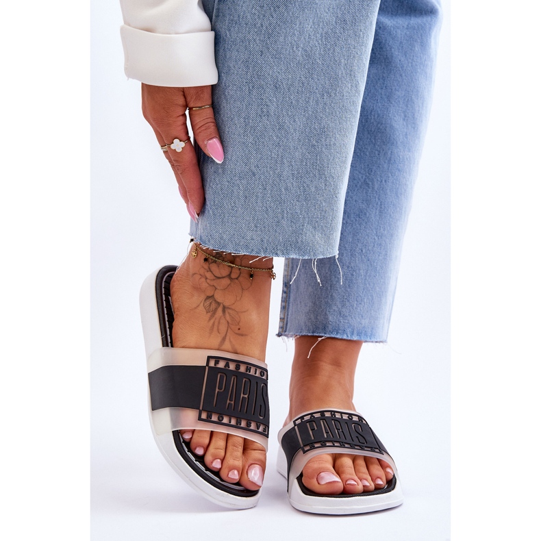 Dámské sportovní pantofle Black Sunrise černá 1