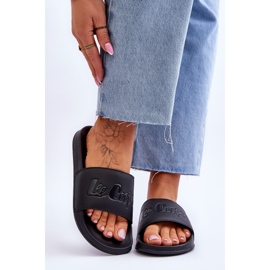 Dámské Lee Cooper LCW-23-42-1732 světlé pantofle černé černý 1