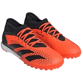 Kopačky Adidas Predator Accuracy.3 Tf M GW4638 pomerančový pomeranče a červené 1