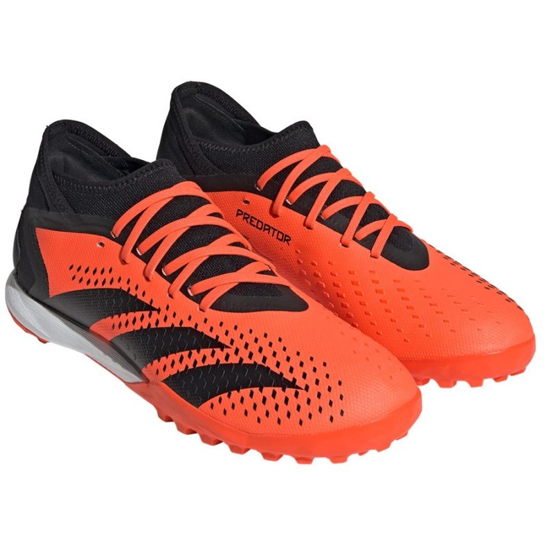 Kopačky Adidas Predator Accuracy.3 Tf M GW4638 pomerančový pomeranče a červené 1