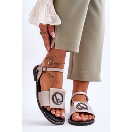 Dámské klasické sandály S.Barski KV-2775-45 Nude béžový 1