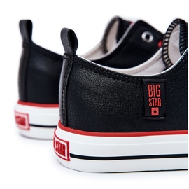 Pánské kožené tenisky Big Star JJ174068 Black černý 2