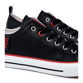 Pánské kožené tenisky Big Star JJ174068 Black černý 5