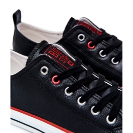 Pánské kožené tenisky Big Star JJ174068 Black černý 4