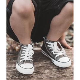 Dětské vysoce zelené khaki tenisky zelená 3