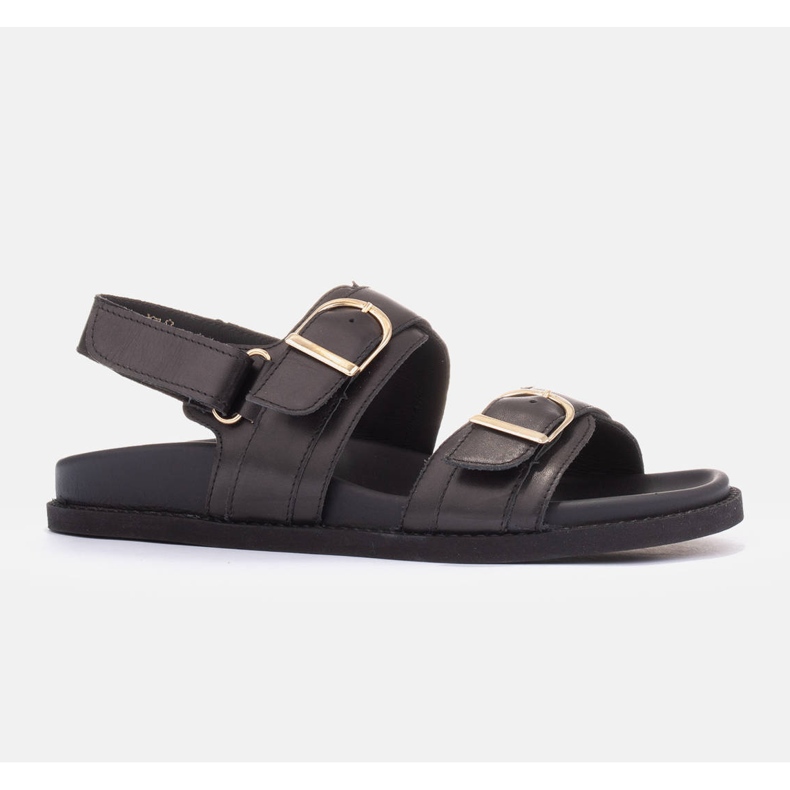 Marco Shoes Sandály se sponou černý 1
