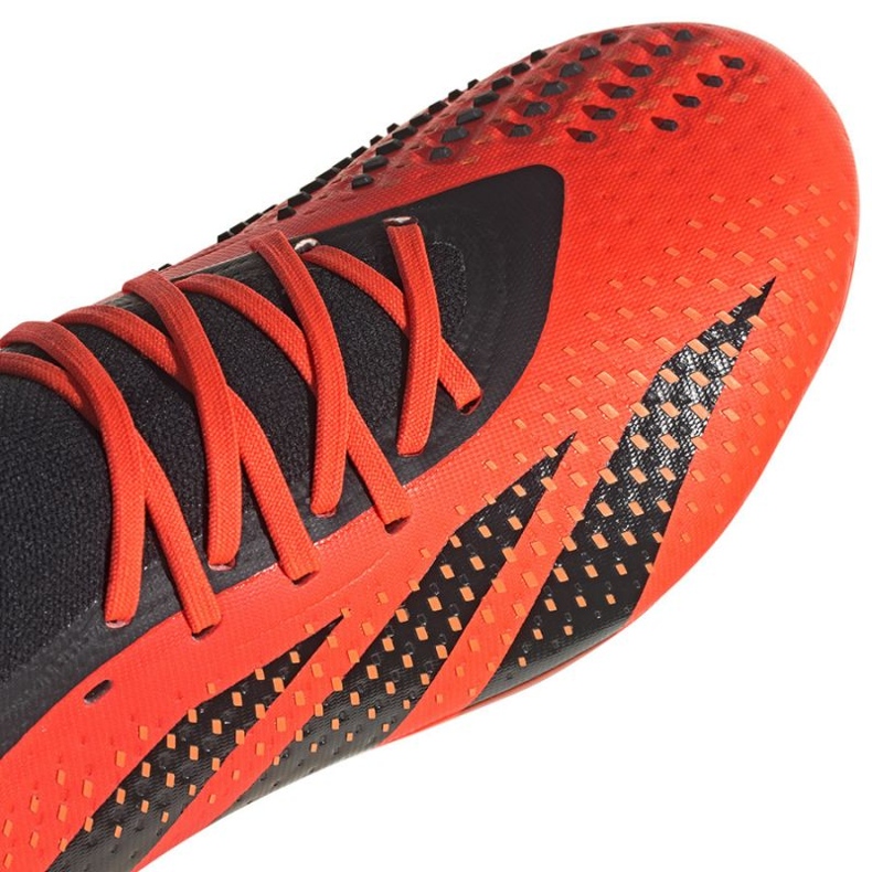 Kopačky Adidas Predator Accuracy.2 Fg M GW4587 pomerančový pomeranče a červené 1