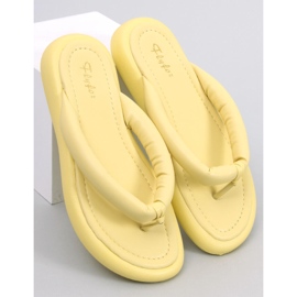 Dámské žabky Cliff Yellow žluť 1
