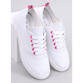 Dámské tenisky Gelman WHITE/FUCHJA bílý 1