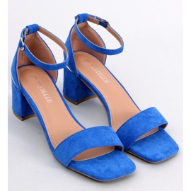 Rocco Blue sandály na nízkém podpatku modrý 1