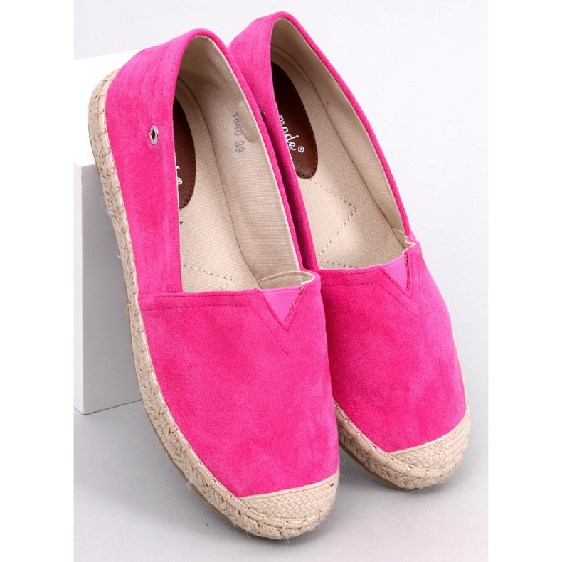 Dámské espadrilky Pitts Fuchsia růžový 1