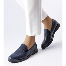 Námořnické hladké boty Concord modrý 1