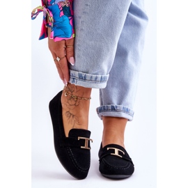 Black Carly Classic Slip On Mokasíny černá 1