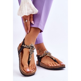 FB2 Žabky Na Korkové Platformě Černá Naomi 2 FB2 Žabky Na Korkové Platformě Černá Naomi 2