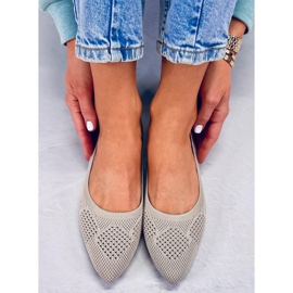 BM Prolamované baleríny Forlani Beige béžový 1