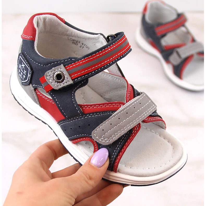 Chlapecké vícebarevné sandály na suchý zip McKeylor 47700 vícebarevný 1 Chlapecké vícebarevné sandály na suchý zip McKeylor 47700 vícebarevný 1