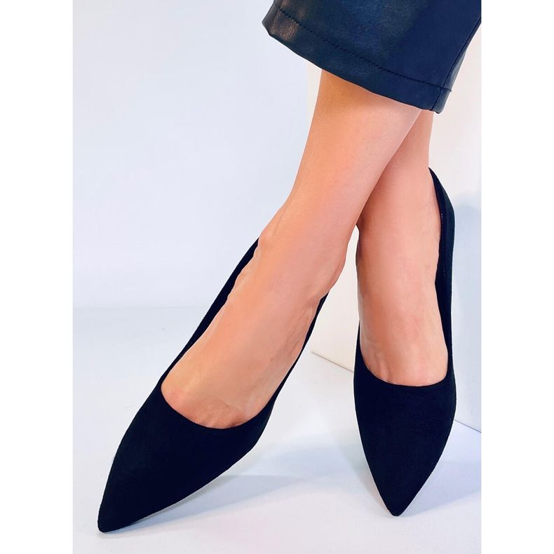 Klasické dámské vysoké podpatky Eurielle Black černá 1