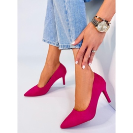 Klasické dámské lodičky Eurielle Fuchsia růžový 2