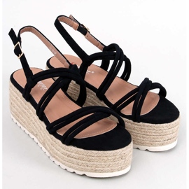 BM Černé espadrilky Altman černá 1