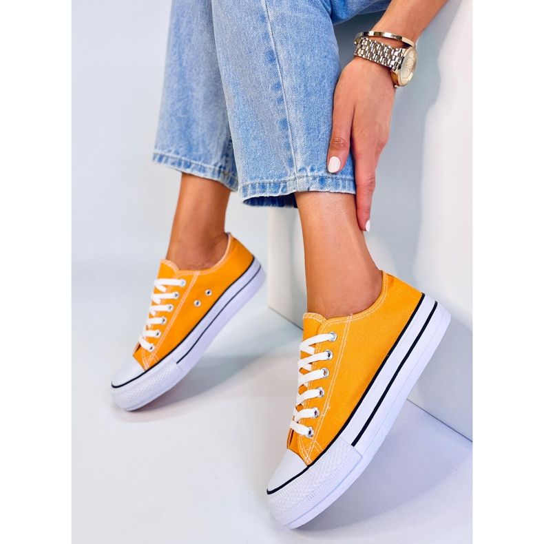 BM Dámské klasické tenisky Fargis Yellow žlutá 1