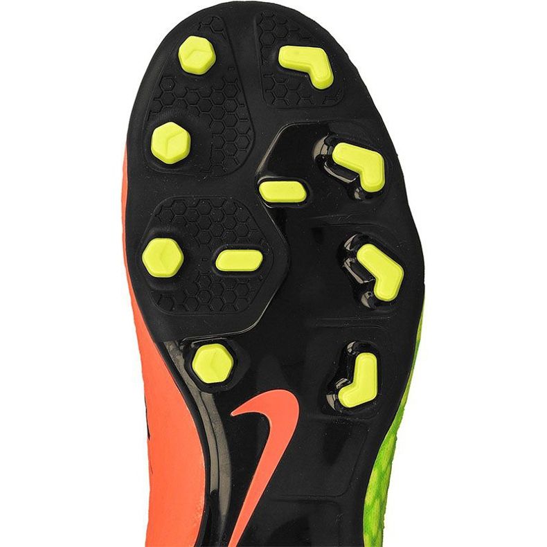 Kopačky Nike Hypervenom Phelon Iii zelená, oranžová zelený 2
