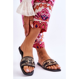 FG1 Klasické ploché podpatky Black Marlene černý 2