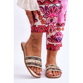 Klasické ploché podpatky Béžová Marlene béžový 1 Klasické ploché podpatky Béžová Marlene béžový 1