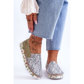 Dámské kožené nazouváky Maciejka 03512-51 Zelená 1 Dámské kožené nazouváky Maciejka 03512-51 Zelená 1