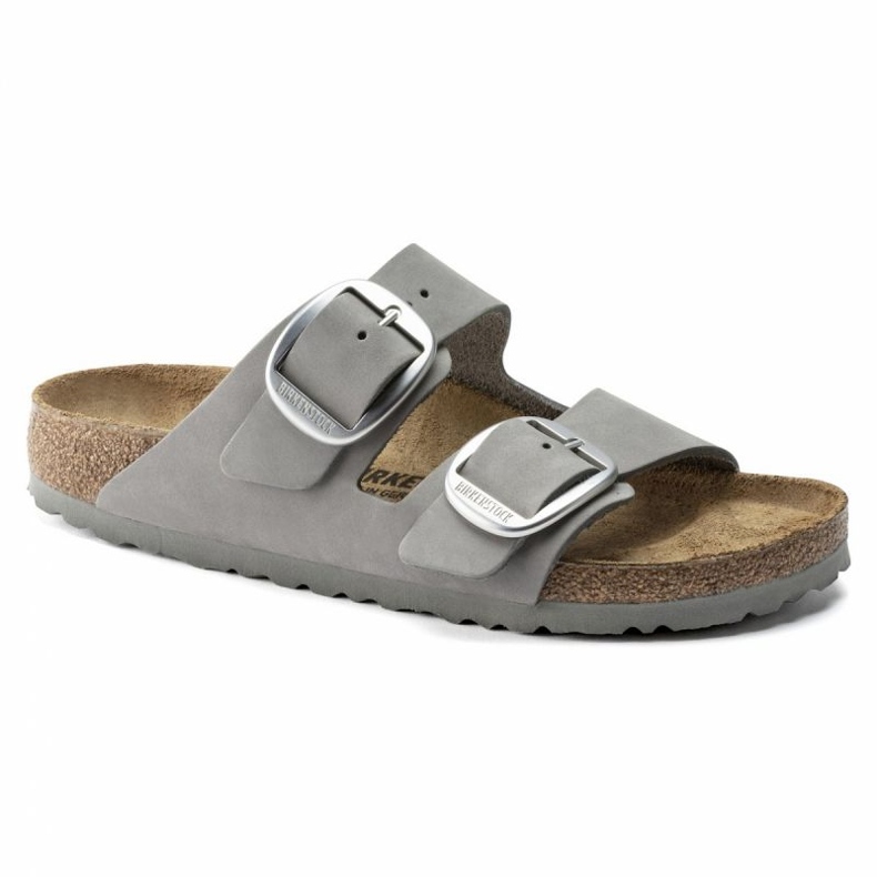Pantofle Birkenstock Arizona Big Buckle W 1022154 šedá 1