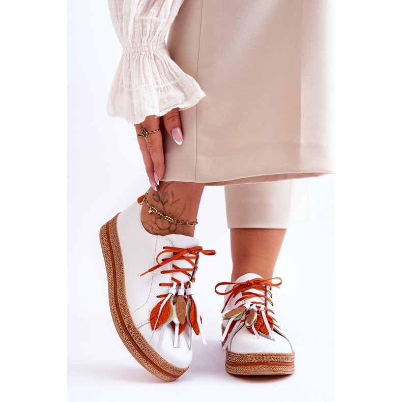 Kožená obuv Maciejka 04550-11 Bílá bílý 1