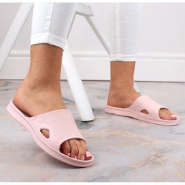 Dámské pěnové pantofle růžové News 2520 růžový 3