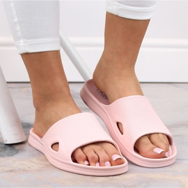 Dámské pěnové pantofle růžové News 2520 růžový 4