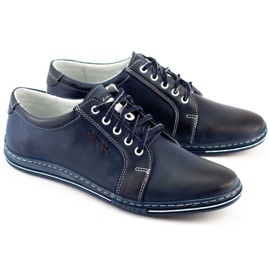 Polbut Pánské boty 320 navy blue modrý 2