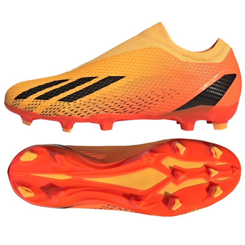 Kopačky Adidas X Speedportal.3 Ll Fg M GZ5067 pomerančový pomeranče a červené 1